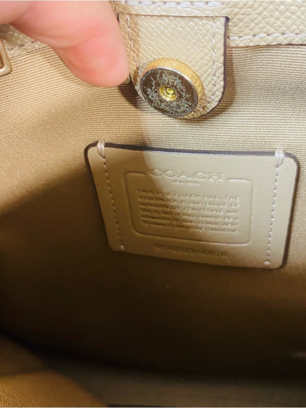 COACH Small Town Bucket Bag In Signature Canvas With Mystical Floral Print - Picture 9 of 12